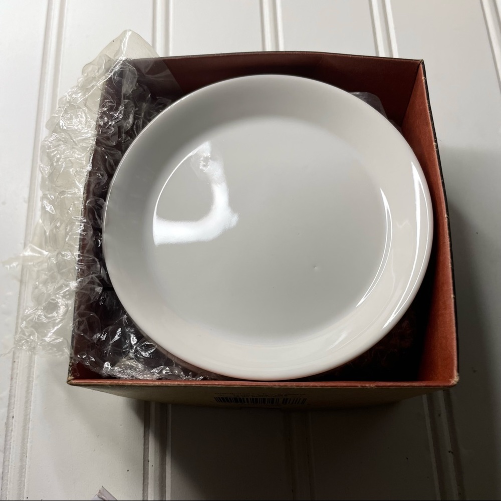 Bundle of 8 glass Topper ceramic white